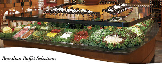 brazilian buffet selections