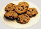 picture of chocolate chip cookies